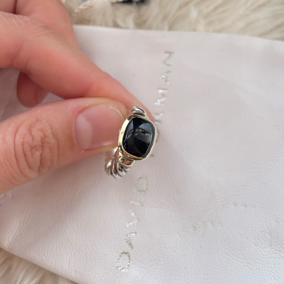 David Yurman Onyx Ring - Picture 1 of 6